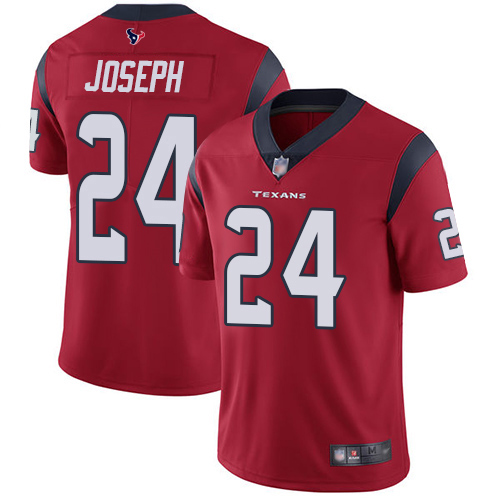 Houston Texans Limited Red Men Johnathan Joseph Alternate Jersey NFL Football #24 Vapor Untouchable->houston texans->NFL Jersey